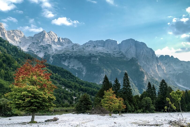 albania hiking